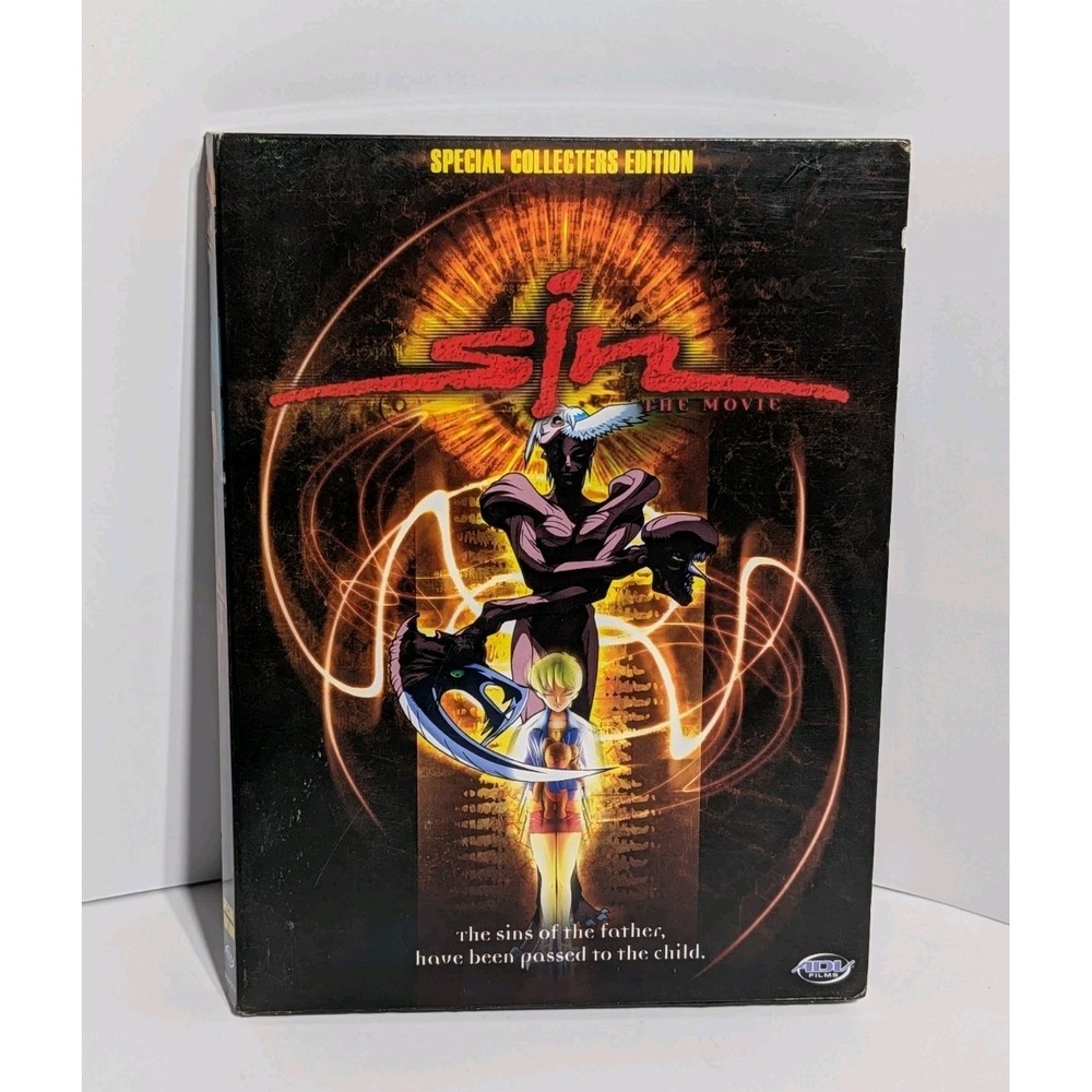 Sin: The Movie (DVD, 2003, 2-Disc Set, Original Soundtrack CD Included)